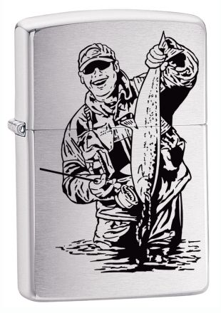 Fisherman Zippo Lighter
