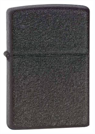 Black Crackle Zippo Lighter