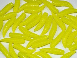 Trendex Artificial Floating Maggots - Fluorescent Yellow