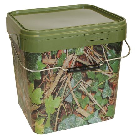 17 Litre Square Camo Bucket