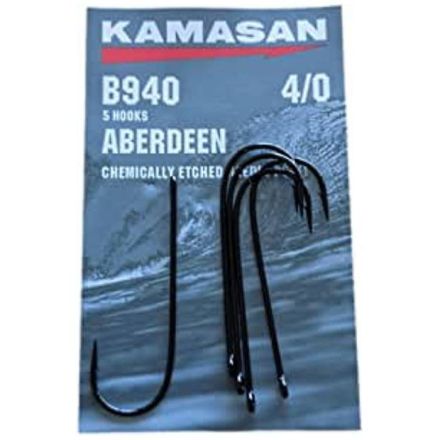 Kamasan B940 Aberdeen Sea Fishing Hooks Size 4/0