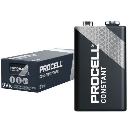 Duracell Procell Constant PP3 Batteries (Bulk Packed)