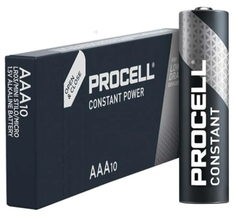 Duracell Procell Constant AAA Batteries (Bulk Packed)