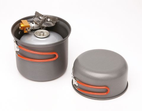 Gas Cartridge fits inside Pan Set